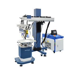 Máquina de soldadura láser de fibra de reparación de moldes automática móvil XYZ de alta tecnología para reparación de metales - Product Image 2