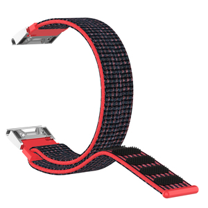 Cinturini in Nylon CHARM 20/22/26mm per Garmin Fenix 8/7/7X PRO/6X, Traspiranti, Morbidi, Resistenti all'Usura, con Chiusura a Strappo, Cinturino Sostitutivo <span class=keywords><strong>9</strong></span> - Product Image 2
