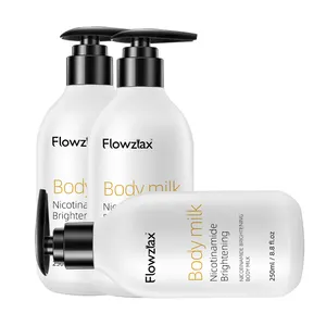 Lotion Corporelle Bio Éclaircissante Rapide Marque Privée, Crème Corps Anti-Taches Hydratante et Blanchissante pour Peaux Noires, Lait Corporel - Product Image 1