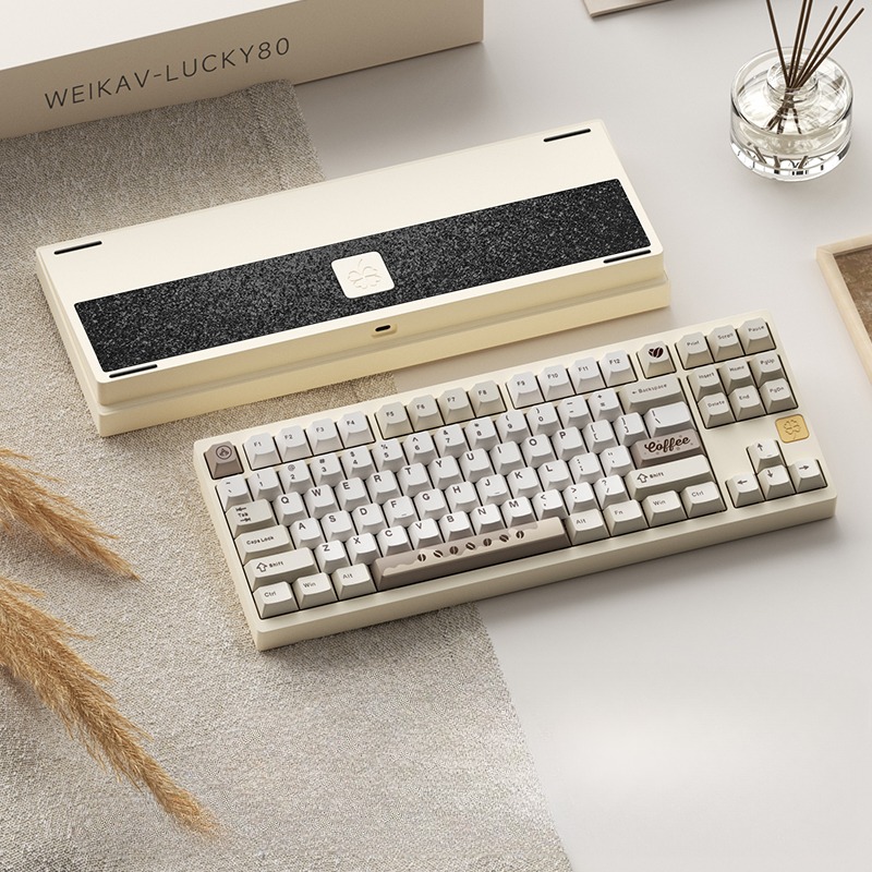 Weikav Lucky 80 Aluminum Mechanical Keyboard - Tri-Mode BT/2.4G