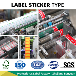 สติกเกอร์แบบม้วน พิมพ์ความร้อนโดยตรง ขนาด 30x20/40x30/60x40 มม. คุณภาพสูง ติดแน่น ทนทาน สำหรับซุปเปอร์มาร์เก็ต/บาร์โค้ด/บรรจุภัณฑ์สำหรับการจัดส่ง - Product Image 2