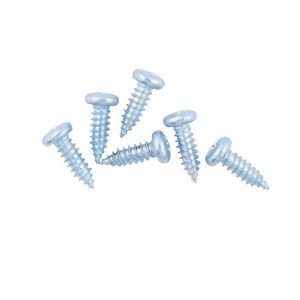 Vis autoperceuses à tête cylindrique en acier zingué certifiées RoHS pour applications de conduits CVC – Approvisionnement direct usine - Product Image 1