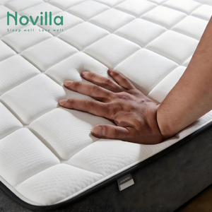 Colchón de Alta Calidad <span class=keywords><strong>Premium</strong></span> de 25 cm, Individual, Matrimonial, King Size, con Resortes, Látex, Gel y Espuma Viscoelástica - Product Image 3