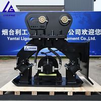 Compacteur hydraulique pour excavatrice de 5 à 10 tonnes, remblai de fosses, large gamme de types de sols