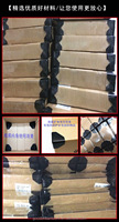 Protection d'angle en plastique noir à trois côtés pour carton logistique, garde-bord et garde-angle 60*60*60mm, épaisseur 1mm, nervure 1.3mm