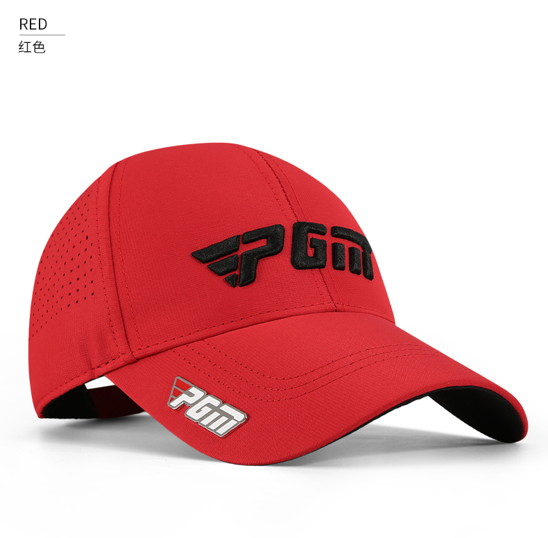 PGM MZ032 men golf cap golf hat with marker perforated golf hat企业官网