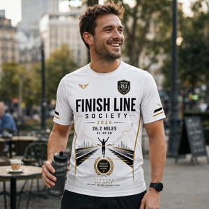 Camiseta Personalizada para Finalistas de Maratón, Camiseta Conmemorativa para el Línea de Meta, para Eventos Deportivos y Premios a Corredores - Product Image 1
