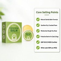Baume pour pattes Graci pour chiens et chats, beurre de karité, cire d'abeille, huile de noix de coco, hydratant, 20g, fabricant OEM ODM en gros