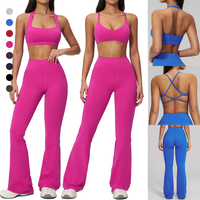 Soutien-gorge de sport pour femmes à Guangzhou, pantalon de yoga coupe droite, vêtements de fitness, soutien-gorge pour femmes style Brésil
