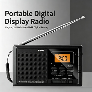 วิทยุพร้อม FM <span class=keywords><strong>AM</strong></span> SW หลายย่านความถี่ หน้าจอ LCD ควบคุมด้วยระบบนาฬิกา วิทยุดิจิตอลสเตอริโอ โรงงานผลิตตามสั่ง OEM ขายส่ง - Product Image 2