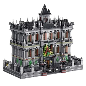 Panlos 613002 MOC Hospital de Asilo para Locuos, Villa con Iluminación, Ladrillos de Construcción, Juguetes DIY, Arquitectura, Regalo, Sets de Bloques de Construcción - Product Image 4