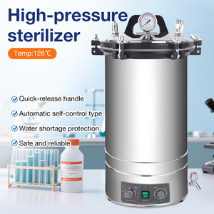 Nhà Máy Bán Buôn Phòng Thí Nghiệm Nồi Hấp 8L/12L/18L/24L Ngăn Chặn Khô Đốt Thép Không Gỉ Tiệt Trùng Áp Lực Cao Phòng Thí Nghiệm Thiết Bị - Product Image 6