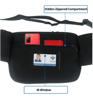Sac banane d'allaitement multi-compartiments en nylon résistant à l'eau BSCI GRS, sac de ceinture pour infirmière, porte-outils, bandoulière, porte-bandes adhésives, médical