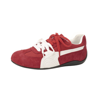 รองเท้าผ้าใบ Ankola Red Casual Trainers 2026 รุ่น Retro สวมใส่สบาย ระบายอากาศได้ดี สองสี ทำจาก PU สำหรับผู้หญิง สไตล์ Forrest Gump - Product Image 6