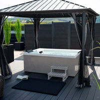 VIRPOL OEM Jacuzzi de jardin européen de qualité supérieure avec système Balboa, bain à remous extérieur, vente chaude, usine