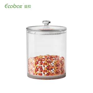 Wholesale transparent food storage bin bulk food candy bin