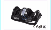 Masseur électrique pour les pieds avec massage par pétrissage, roulement et thérapie thermique pour les pieds et les mollets, utilisation à domicile