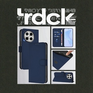 Funda de Lujo con Tapa Abatible de TPU+PU para Camon40/Camon40Pro, Antigolpes, con Soporte, Ranuras para Tarjetas y Cordón - Product Image 3