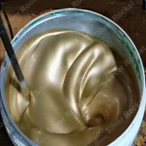 Pigmento Metálico en Polvo de Bronce Silver Rocket, Tamaño de Partícula 6.5-11 Um, Envase en Tambor de 25 kg, Recubrimientos de Pintura de Alta Calidad ZG-1073 - Product Image 6