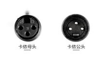Câble équilibré XLR de Type Y 3 broches XLR 2 mâle à 1 femelle câble d'extension de Microphone pour amplificateurs de mélangeur Audio 0.3M 1FT