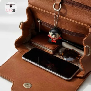 Porte-clés VampSqueeze Clicker, jouet anti-stress imprimé en 3D, accessoire de poche, porte-clés, cadeau pour enfants, adolescents, adultes, couleurs assorties - Product Image 5