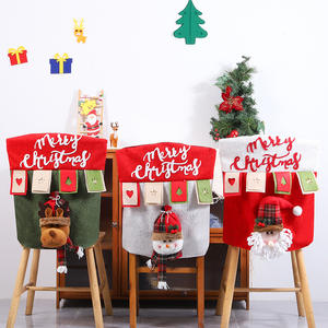 Juego de Sillas Decorativas Navideñas, Juego de Taburetes, Decoración para el Hogar - Product Image 1