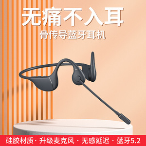 Bluetooth 5.3 Noise Canceling Bone Conduction Earphones IPX5 Waterproof Long Mic Sports Headphones - Product Image 3