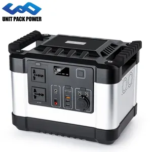 Unitpackpower 1000W Lithium Ion Portable Power Station Solar Generator Outdoor Portable Power Supply Station