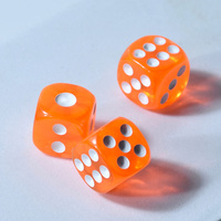 Diskon besar HS kustom D20 akrilik plastik polihedral Set dadu DND 20mm dadu sisi untuk papan & game RPG langsung dari pabrik