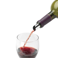 Dispositif anti-goutte réutilisable pour bouteille de vin, disque anti-goutte pour bouteille de vin, outil de versement propre