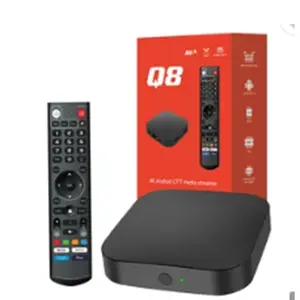 Q8 Set Top Box Tv Digital 8K Dual Wifi, TV pintar Android 11 4G 5G 2 4G X96 MINI X96 dengan kotak TV