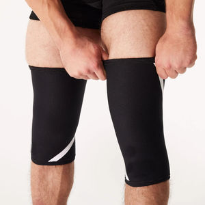 Genouillère de sport professionnelle respirante et compressive pour la musculation, genouillère en néoprène - Product Image 4