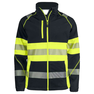 Chaqueta de Seguridad Profesional de Alta Visibilidad Reflectante con Cremallera Frontal, Máxima Protección, Cómoda y Ligera - Product Image 1