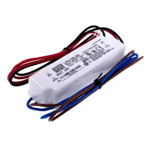 LPV-20-12 20 W 12 V Meanwell ไดร์เวอร์กันน้ำ LED