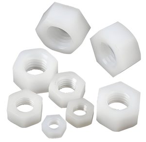 Écrou hexagonal hexagonal en laiton noir en plastique d'acier au carbone inoxydable de haute résistance DIN934 M3 M6 M8 M10 - Product Image 5