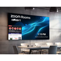 Flip çip koçanı diyotları Led Panel P0.9 küçük piksel aralığı Led ekran P1.25 UHD mikro LED Mini LED Cob Video duvar TV stüdyo için