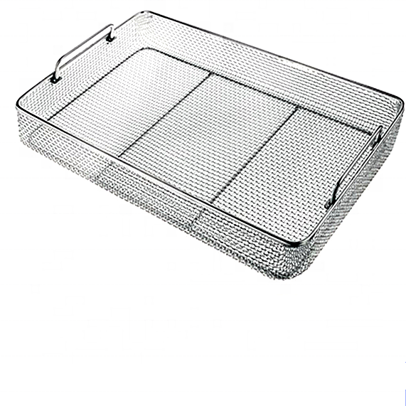manufacturer custom-make stainless steel woven wire mesh basket