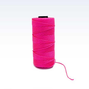 <span class=keywords><strong>Enrouleur</strong></span> de matériau PP durable à corde torsadée haute résistance en nylon jaune fluorescent n ° 18 pour la construction - Product Image 5