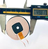   Bobines de charge sans fil standard MP-A2 pour module de chargeur sans fil TX-End 15W avec bobine d'induction à blindage en ferrite