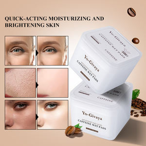 OEM/ODM Koffie-inhoudende veganistische kruiden revitaliserende pads |   Verlichtende + Verhelderende + Ontzwellingende + Verjongende + Direct Verfrissende - Product Image 5