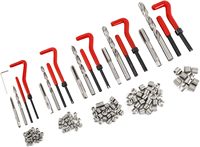 Vente en gros de 131 pièces de kit de réparation de filetage en acier à haute teneur en carbone - Noir, modèle AC ACE