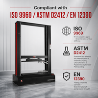 Machine d'essai de traction 20KN YIYU WDW-20 pour acier épais, espace de traction maximal 1100mm, certifiée BS/ASTM, lecture directe sur PC