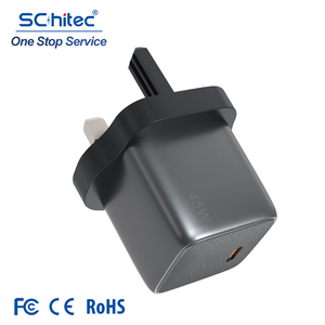 อะแดปเตอร์ชาร์จเร็ว 45W USB-C ขนาดเล็ก ดีไซน์ทรงลูกบาศก์ พอร์ต Type-C เดียว สำหรับสมาร์ทโฟน เหมาะสำหรับการเดินทาง - Product Image 1