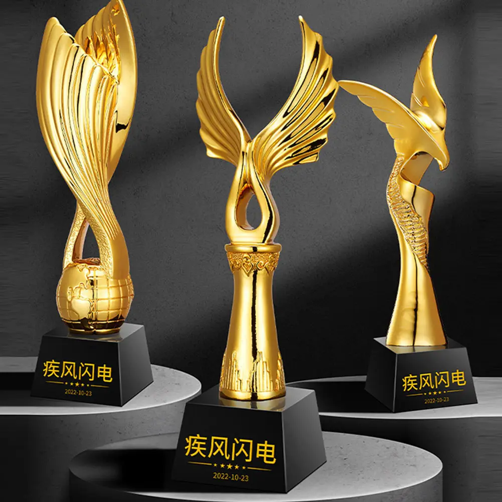 Подсветка для поделок, ежегодный Золотой Лидер продаж, лучшие награды для сотрудников, персонализированные трофеи на заказ/