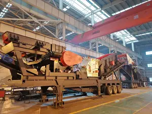China Top-ranking products free quotation HX1149F1315 wheeled crusher & vibrating screen Mobile crushing Plant