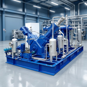 High Precision Oxygen Process Compressor 100%Oil Free Screw Air Compressor Industrial Fixed Type <b>Energy</b> Saving Oxygen Compressor - Product Image 1