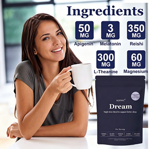 OEM 180g Dream Sleep Support Powder - Canela y Cacao |   Melatonina, Reishi, Magnesio |   30 Porciones Veganas Keto - Product Image 4