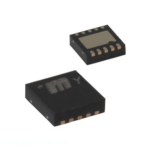 Circuit intégré de gestion de l'alimentation (PMIC) MIC23201YML-TR REG BUCK ADJ 2A 10MLF 10 VFQFN à contacts apparents, 10 MLF Distributeur agréé - Product Image 1