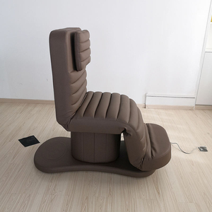 Cama de Belleza Eléctrica Marrón con 3 Motores, Silla de Spa Eléctrica, Cama de Estética Moderna, Mesa de Masaje para Salón - Product Image 3