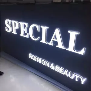 acrylic 3d letter with led for shopping mall commercial sign acrylic led letters illuminated letters led blinking signage